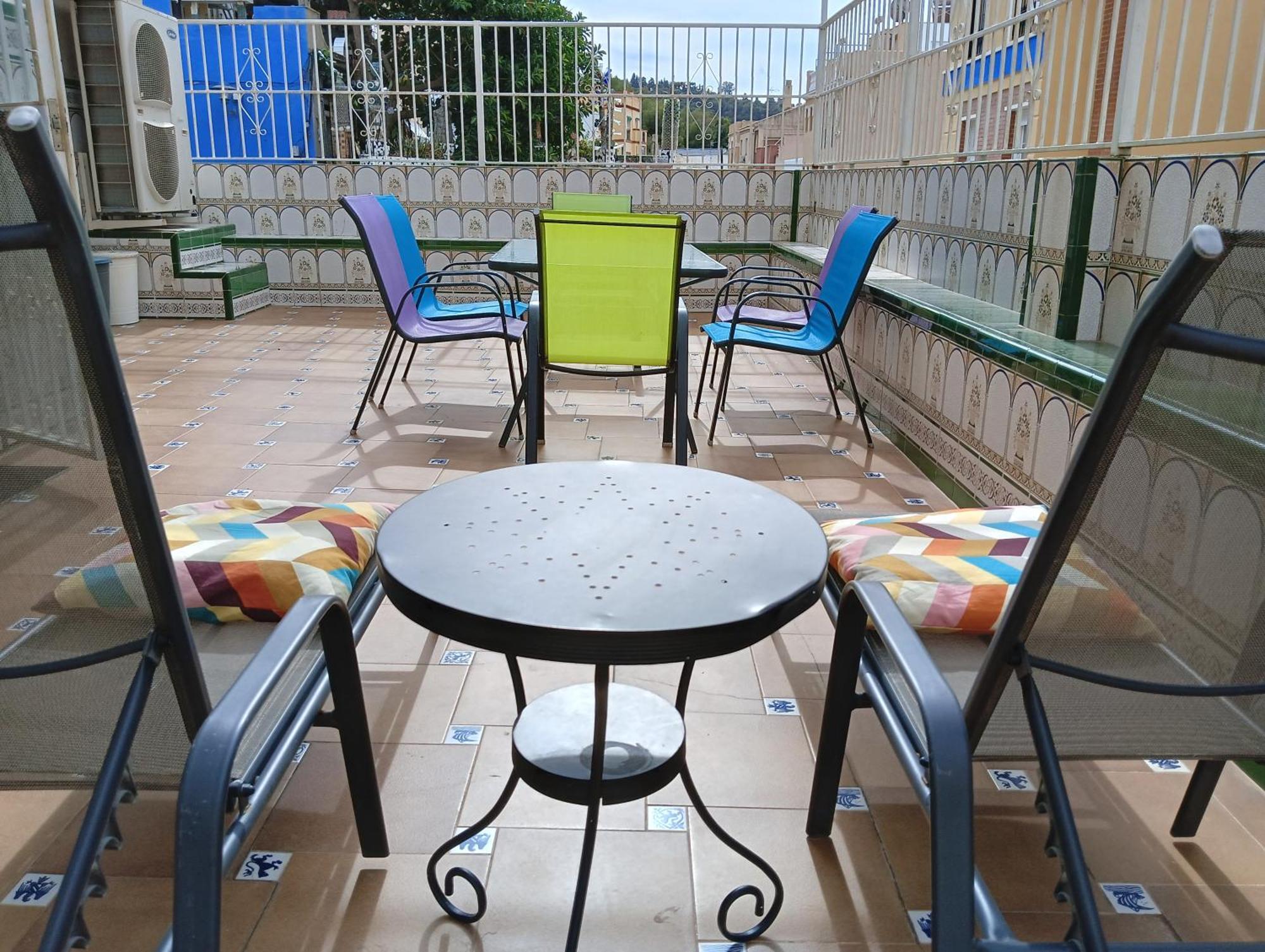 Apartamento Piso Centrico 1.5Km Playa Con Gran Terraza +Vistas Málaga Exterior foto
